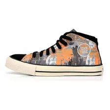 Zapatillas John Foos Naranja Y Gris 164 Hide Orange. Oficial