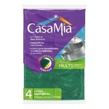 Esponja Multiuso 4 Unidades - Casa Mia