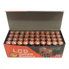 Pack Caja 40 Pilas Aa Doble Aa Tamaño Aa 1.5 Volt Premium 