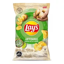 Papas Fritas Lay's Artesanas Sabor Salsa Verde 150g