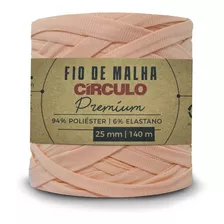 Fio De Malha Premium Circulo 25mm 140mts Crochê E Tricô