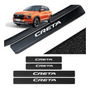 Sticker Cubre Estribos Fibra Carbon Para Hyundai I10