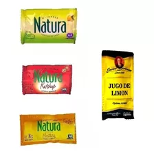 Pack De Mayonesa Mostaza Ketchup Limon Sal X50u Individual