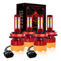 Kit De Faros Led Para Nissan Sentra 2013-2022 30000lm 200w