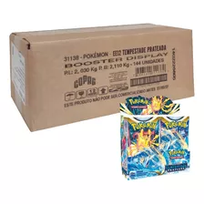 01 Caixa Booster Box 144 Unidade Tempestade Prateada Lacrada