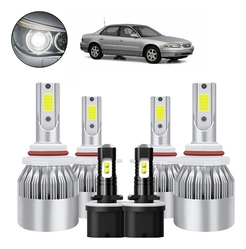 11000lm Kit De Faros Led Luz Alta Y Baja Para Buick Series