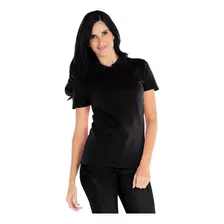 Playera De Dama Tipo Polo Con Silueta