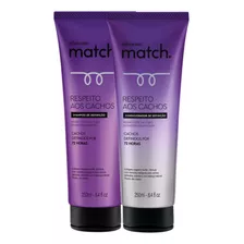 Match Respeito Aos Cachos, Shampoo + Condicionador Boticário