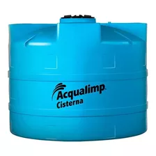 Tanque De Água Acqualimp Cisterna Vertical Polietileno 5000l De 184 cm X 224 cm