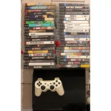 Precio Por Ps3 Super Slim 500gb+joystick Blanco+5 Juegos