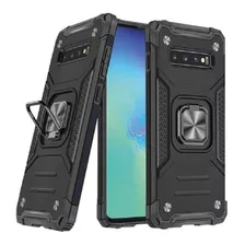 Funda Carcasa Para Samsung S10e , Rígida De Anillo