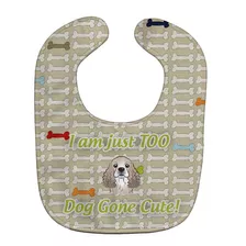 Caroline's Treasures Bb5785bib Babero De Cocker Spaniel Dema