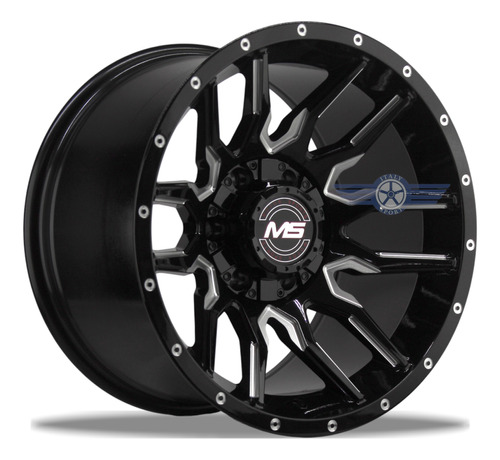 Rines Tipo Black Rhino 15x8 6-139.7 1741 Nissan Toyota Mas