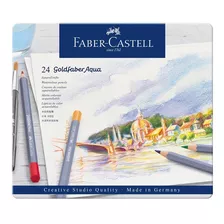 Lapices Acuarelables Goldfaber Faber Castell X24 Lata