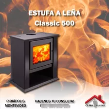 Calefactor A Leña Amesti Classic 500 - Estufa A Leña Amesti