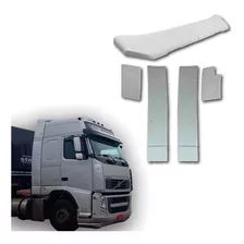 Aerofólio Cegonheiro Completo Volvo Fh Cabine Alta Com Teto