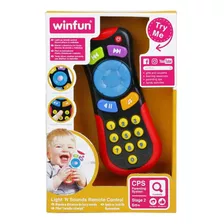 Brinquedo Interativo Controle Remoto Com Luz E Som - Winfun