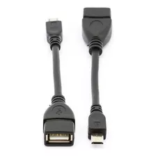 Kit 10 Cabo Micro (v8) Usb Para Otg Usb Fêmea - Otg