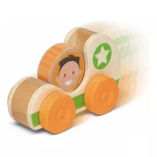 Carro Melissa & Doug Go Tots Wooden Orange Star -1 Carro