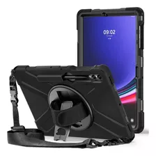 Funda Antigolpes + Lámina Para Sm Galaxy Tab S9 Fe+ 12.4''