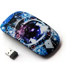 Mouse Koolmouse Inalambrico/cartas Alice In Wonderland
