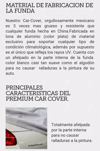 Funda Car Cover Honda Ridgeline 100% Vs Granizo Agua Polvo Foto 3