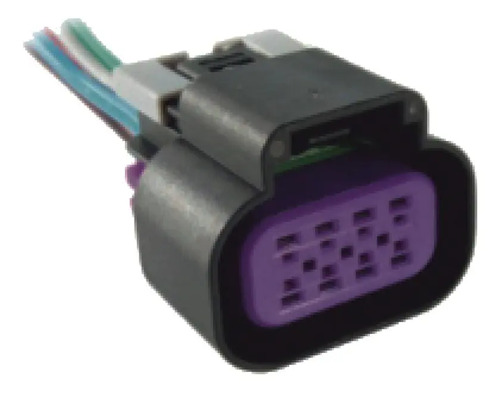 Cable Con Ficha 8 Vias Cuerpo Mariposa Delphi Chevrolet Fiat