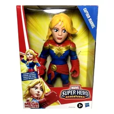 Boneca Articulada Capitã Marvel Vingadores Avengers Original