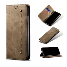 Samsung A21s Funda Del Teléfono Billetera (denim)