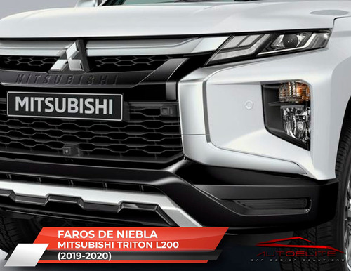 Kit Faros Niebla Mitsubishi L200 2020 2021 Arneses Y Switch Foto 8