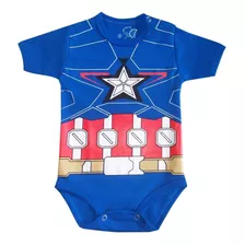 Body Para Bebé Capitan America