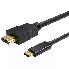 Usb C A Hdmi, Cablecreation 16 Pies Cable Usb Tipo C A Hdmi 