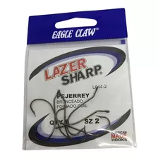 Anzuelos Eagle Claw L044 N2 Pesca Pejerrey X6u Lazer Sharp