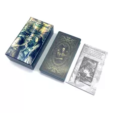 Tarot Dark Grimoire Tarotilustrado Holografico X78 Cartas 