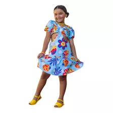 Vestido Infantil Menina Juvenil Fresquinho Mini Diva Verão