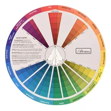 Guía De Mezcla De Colores Pequeña Sobre Ruedas De Colores Pa