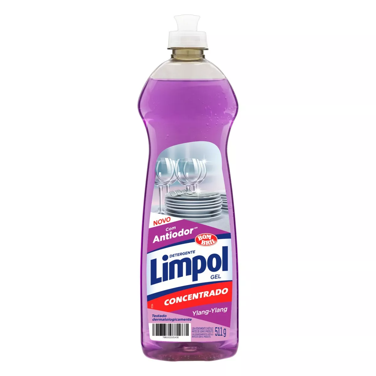 Detergente Limpol Ylang-ylang Em Gel Em Squeeze 511 G