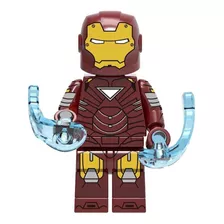 Boneco Blocos De Montar Homem De Ferro Armadura Mark Mk6