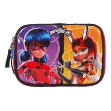 Estojo Bau Miraculous Ladybug Luxo 12010 Dermiwil