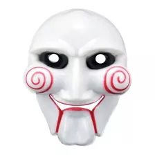 Máscara Fantasia Halloween - Jogos Mortais Com Capuz Jigsaw