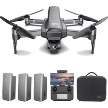Drone Sjrc F22s Pro Com Câmera 4k Cinza 1 Bateria
