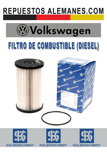Filtro De Combustible, Petrleo, Diesel Volkswagen Foto 3