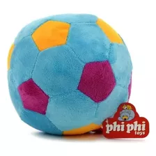 Pelota De Futbol De Tela Sonajero 15cm Phi Phi Toys