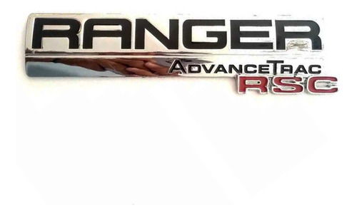 Emblema Lateral Rangerpickup Advance Track Rsc 2010-2018 Foto 2