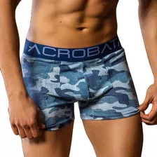 Boxer Acrobata 5017 Algodon/lycra Estampado Camuflado