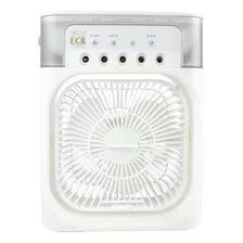 Mini Climatizador De Ar Com Reservatório Para Água E Gelo Cor Branco 110v/220v