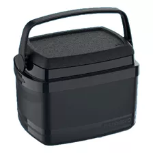 Conservadora Portátil Soprano Tropical 12l Color Negro