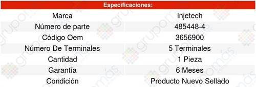 Modulo Encendido Envoy Xuv 6cil 4.2l 04/05 Injetech 8190198 Foto 2