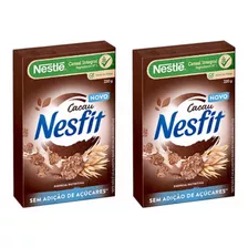 Kit 2 Cereal Matinal Nesfit Sem Adição De Açucar 220g Cacau