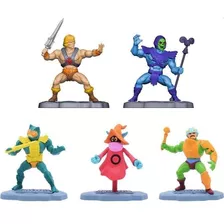 Coleção 5 Mini Figuras He-man Masters Of The Universe Mattel